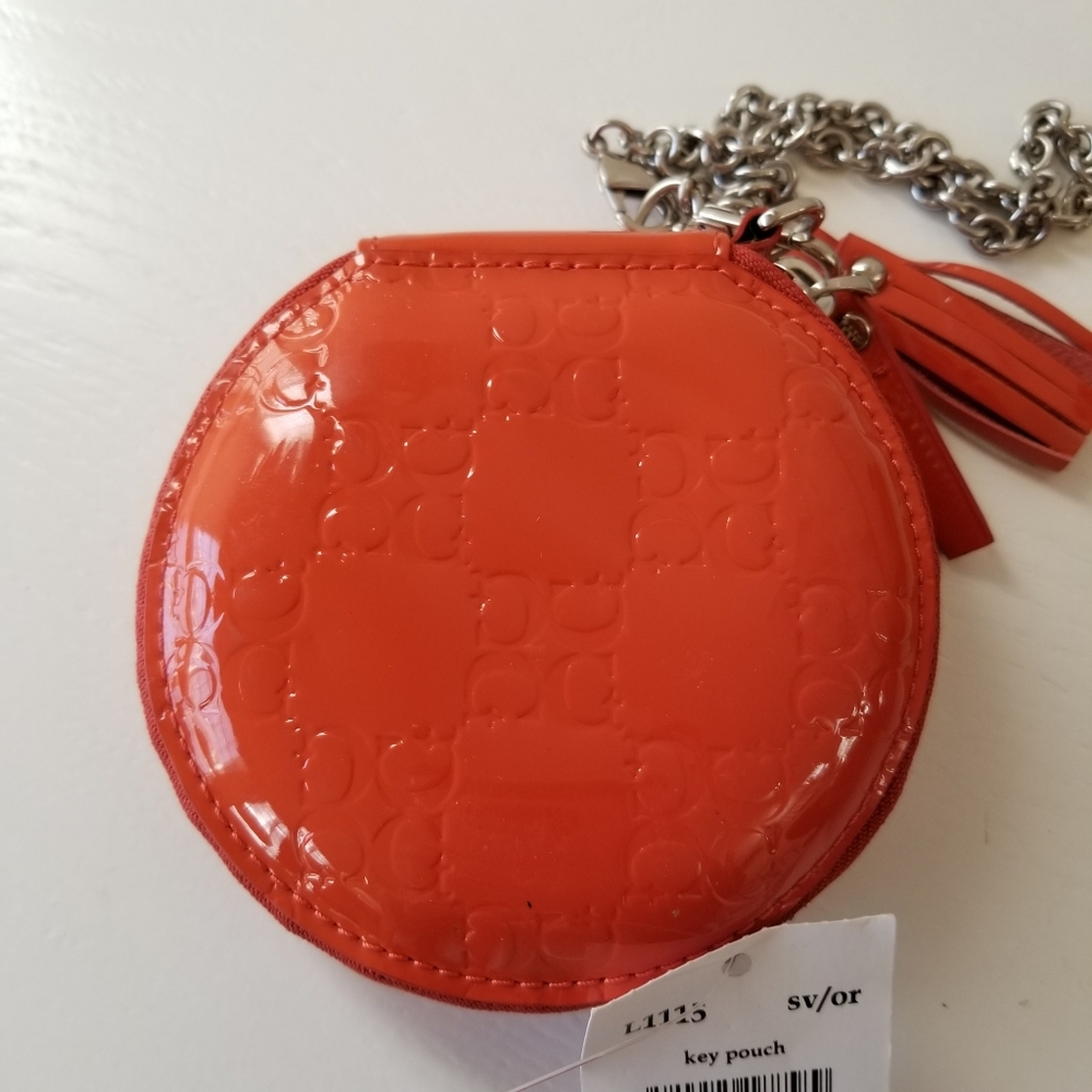 Cadice Toal Coin Pouch Wristlet 4x4" Unused With Minor Imperfections